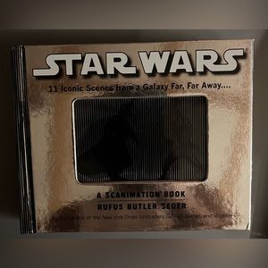 RARE COLLECTORS STAR WARS SCANIMATION BOOK